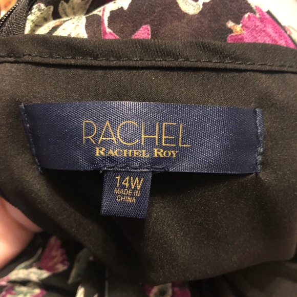 Rachel Roy Floral Print Dress 14 - Picture 4 of 4